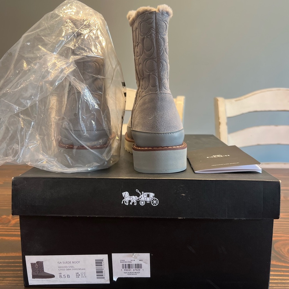 Coach - Brand New Suede Boots